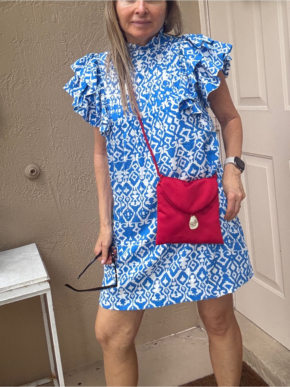 Tuckernuck Ruffled Shoulder Mini Dress - Picture 6 of 6
